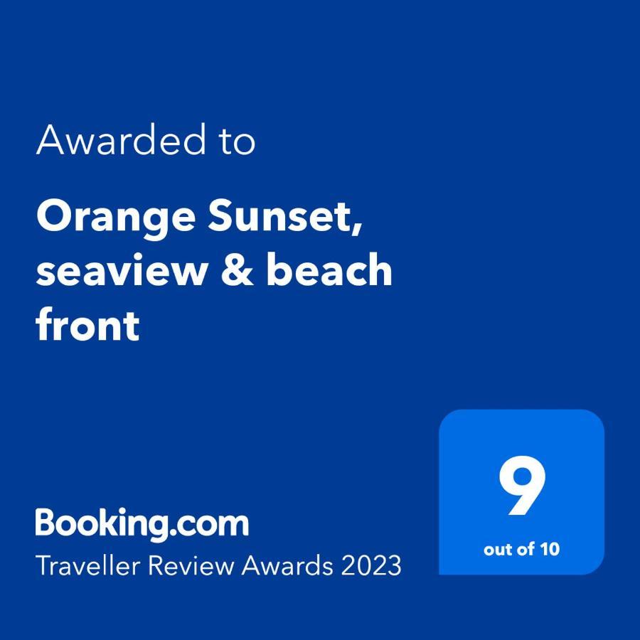 Orange Sunset, Seaview & Beach Front Alghero Exterior foto
